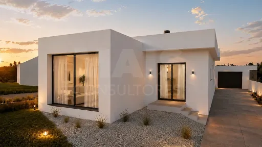 Lote de terreno com moradia térrea chave na mão | São Bartolomeu dos Galegos, Lourinhã