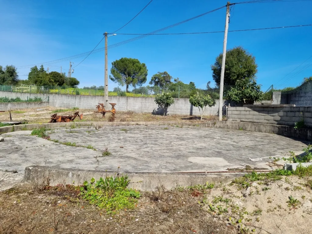 Small Farm with 6.2 Hectares, Abundant Water and 902 m² of Construction in Torres Novas