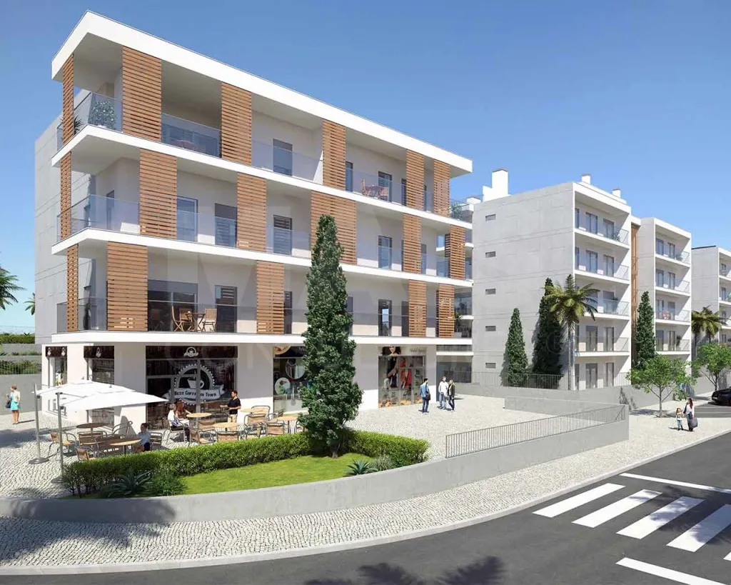 T3 novo no centro de Albufeira
