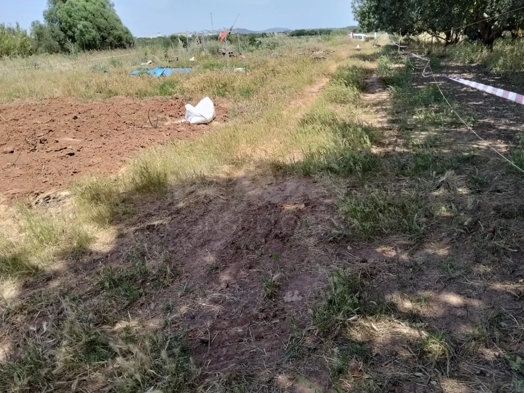 Flat rural lot