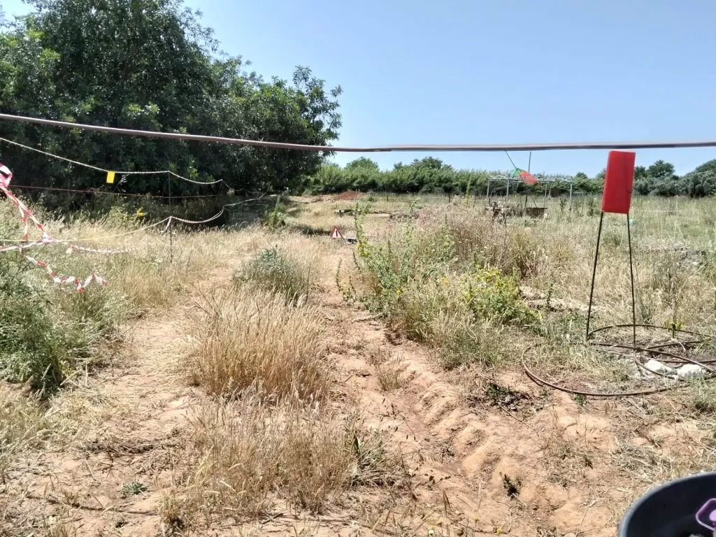 Flat rural lot