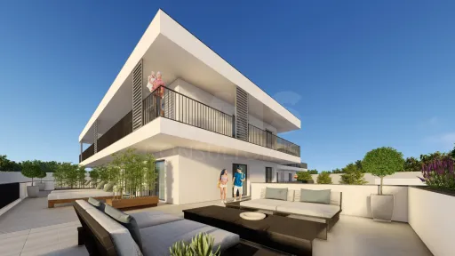 Fração M | apartamento T2 com Varanda e Garagem em Ferrel
