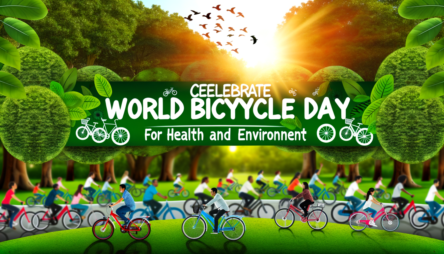 Celebra o Dia Mundial da Bicicleta: Descobre Porquê é Tão Importante para a Nossa Saúde e Ambiente!