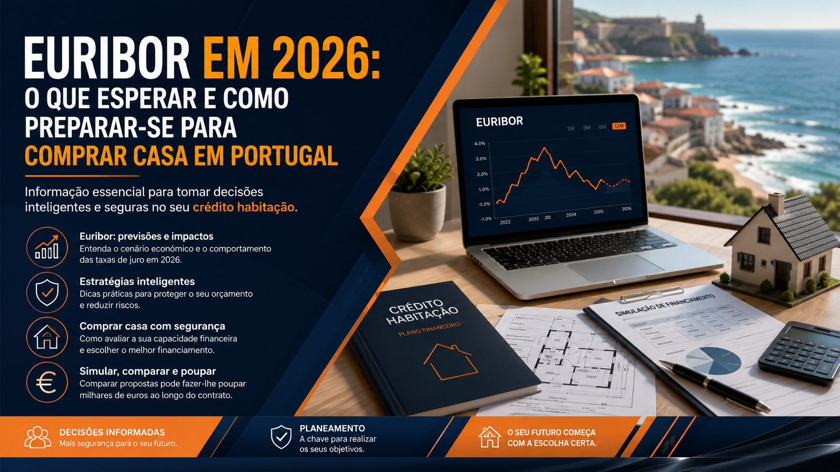 Euribor em 2026: O Que Esperar e Como Preparar-se para Comprar Casa em Portugal