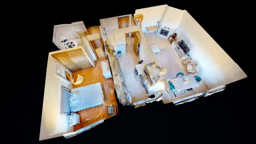 Apartamento T1 com elevador - Monte Abraão