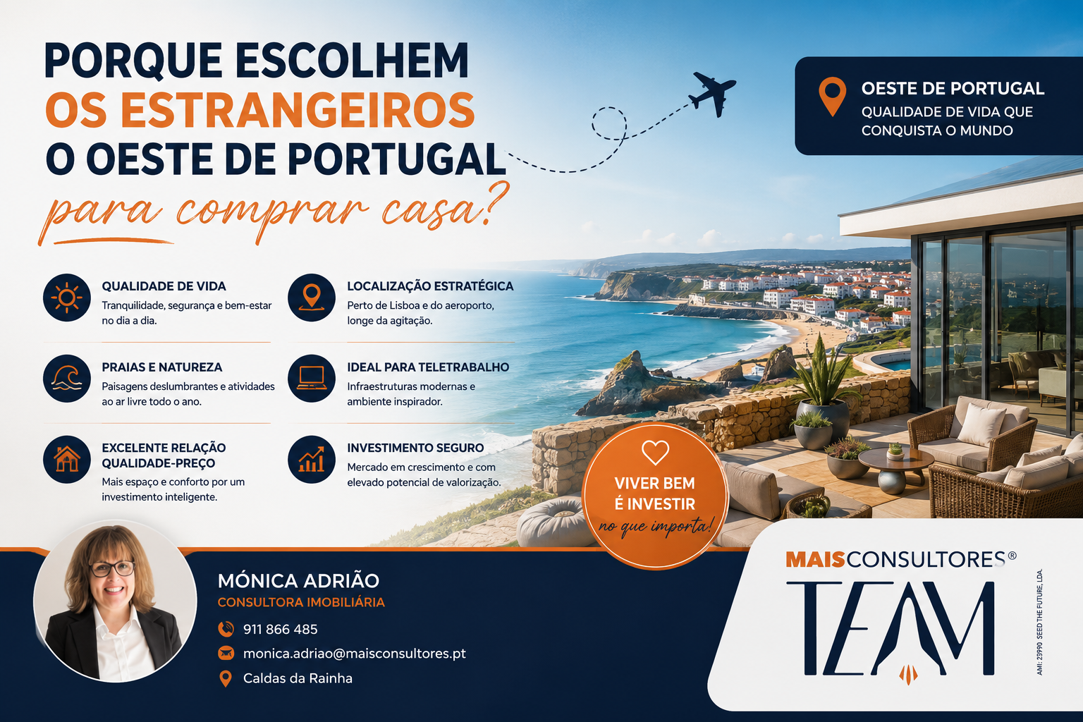 Estrangeiros Escolhem o Oeste de Portugal: As Razões que Fazem Desta Região um Destino de Excelência