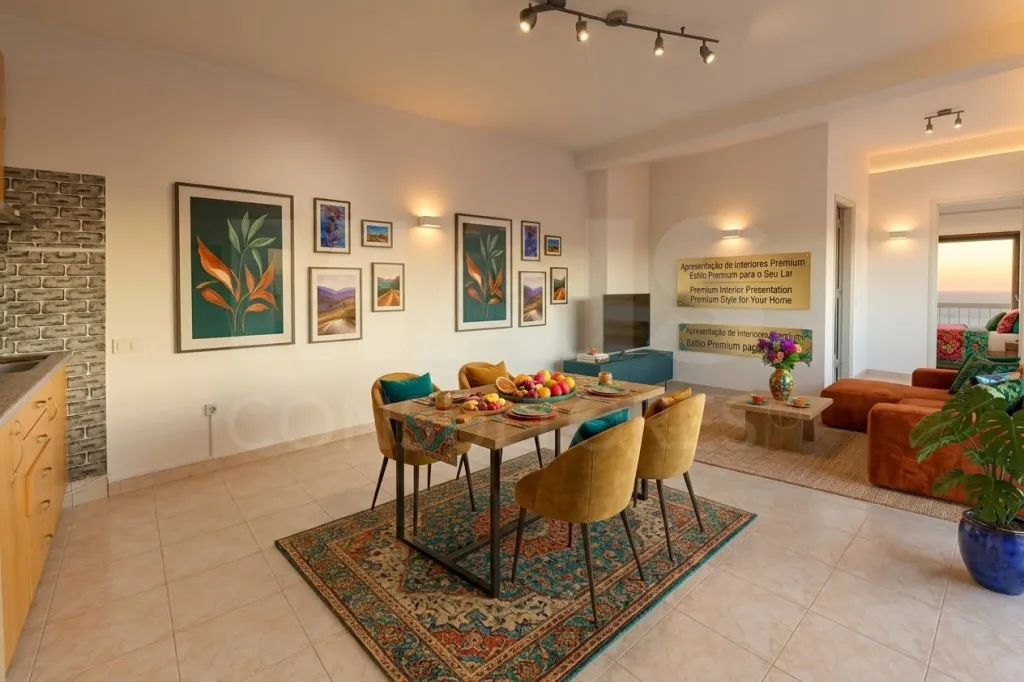 Apartamento com terraço e vista desafogada | Bairro do Pôr do Sol | Benedita