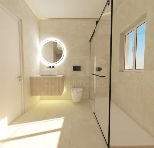 2 bedroom apartment Lisbon São Vicente River View