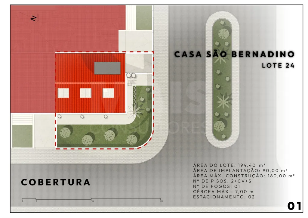 Lote para Construção de Moradia em São Bernardino – Localização Privilegiada