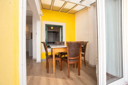 Converted 2-bedroom apartment in Penha de França with a terrace