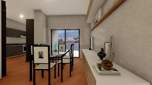 T3+1 Algés, duplex vista mar, condomínio fechado e piscina