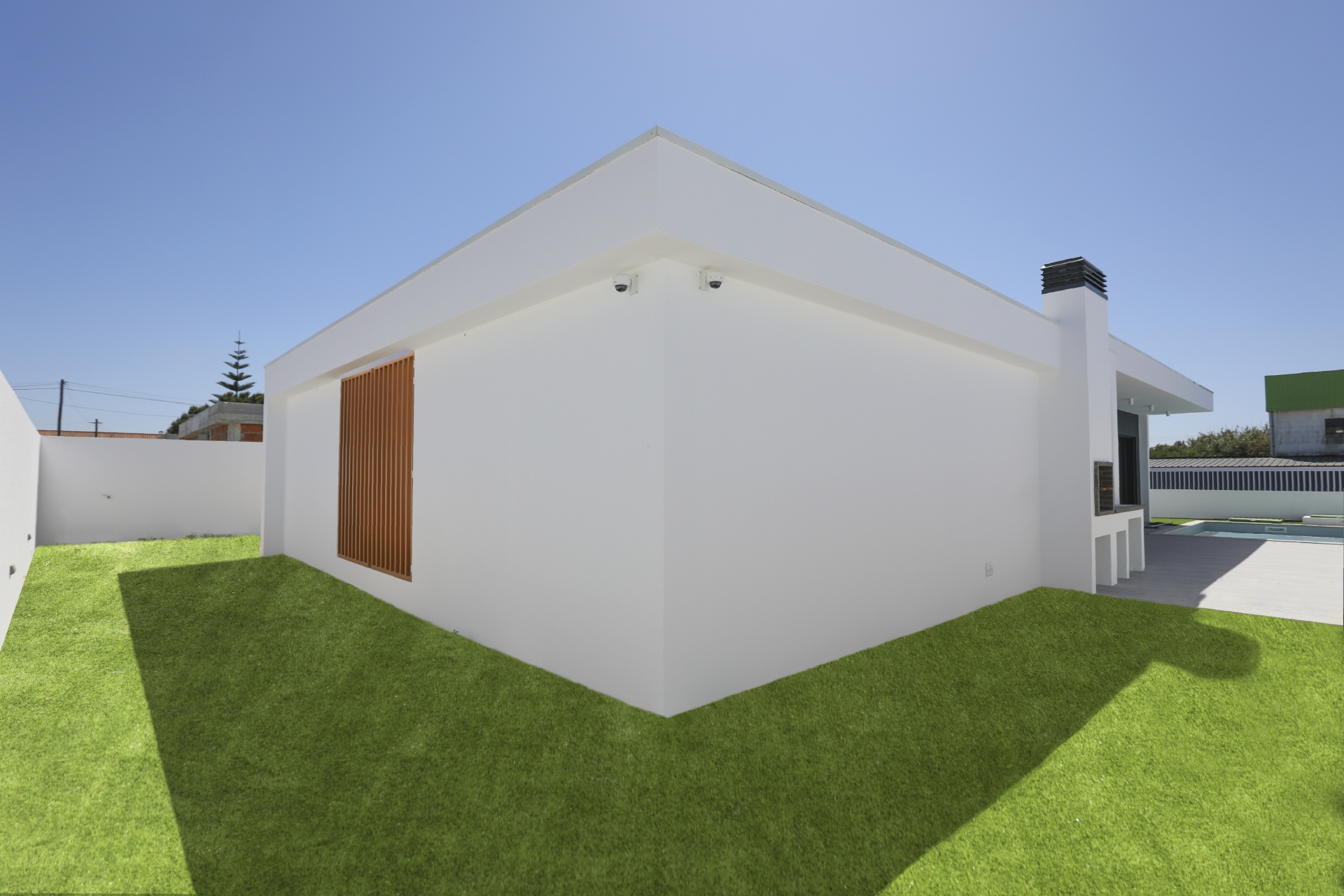 Moradia Térrea T3, linhas modernas, condomínio fechado Vilas da Lezíria (novo), Samora Correia
