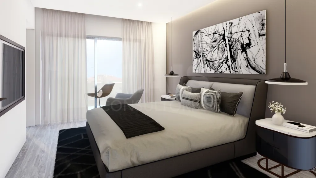 Apartamento T2 com Suíte e Garagem a 200m da Praia da Consolação - Nascente Living
