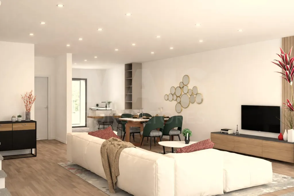 Moradia T3+1 junto praias | Garagem + logradouro privado | Terraço panorâmico sobre o mar