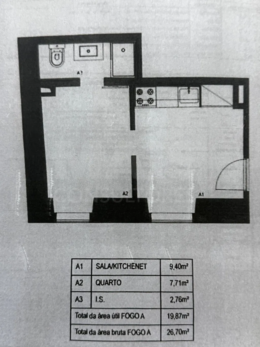 Estudio Remodelado convertido em T1 | Arroios | Lisboa|Zona Premium junto ao metropolitano