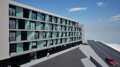 Studio with Balcony on Floor 3 - Fraction AI