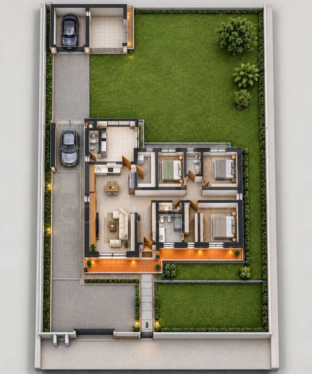Terreno para construção com projeto aprovado
