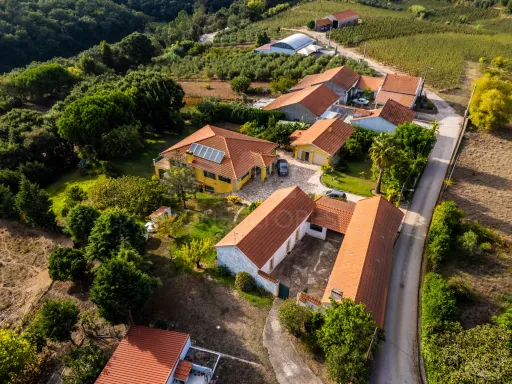 Propriedade única, a apenas 2 km de Alcobaça, com mais de 30.000 m² de terreno