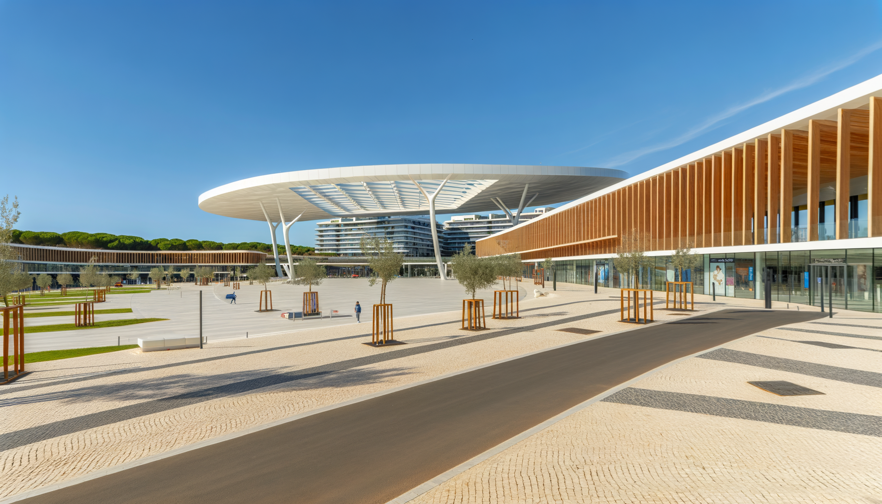 Nova Praça Central e Galeria Comercial transformam o Lagoas Park em Oeiras – Descubra o futuro do trabalho!