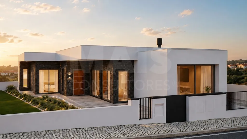 Lote de terreno com moradia térrea chave na mão | São Bartolomeu dos Galegos, Lourinhã