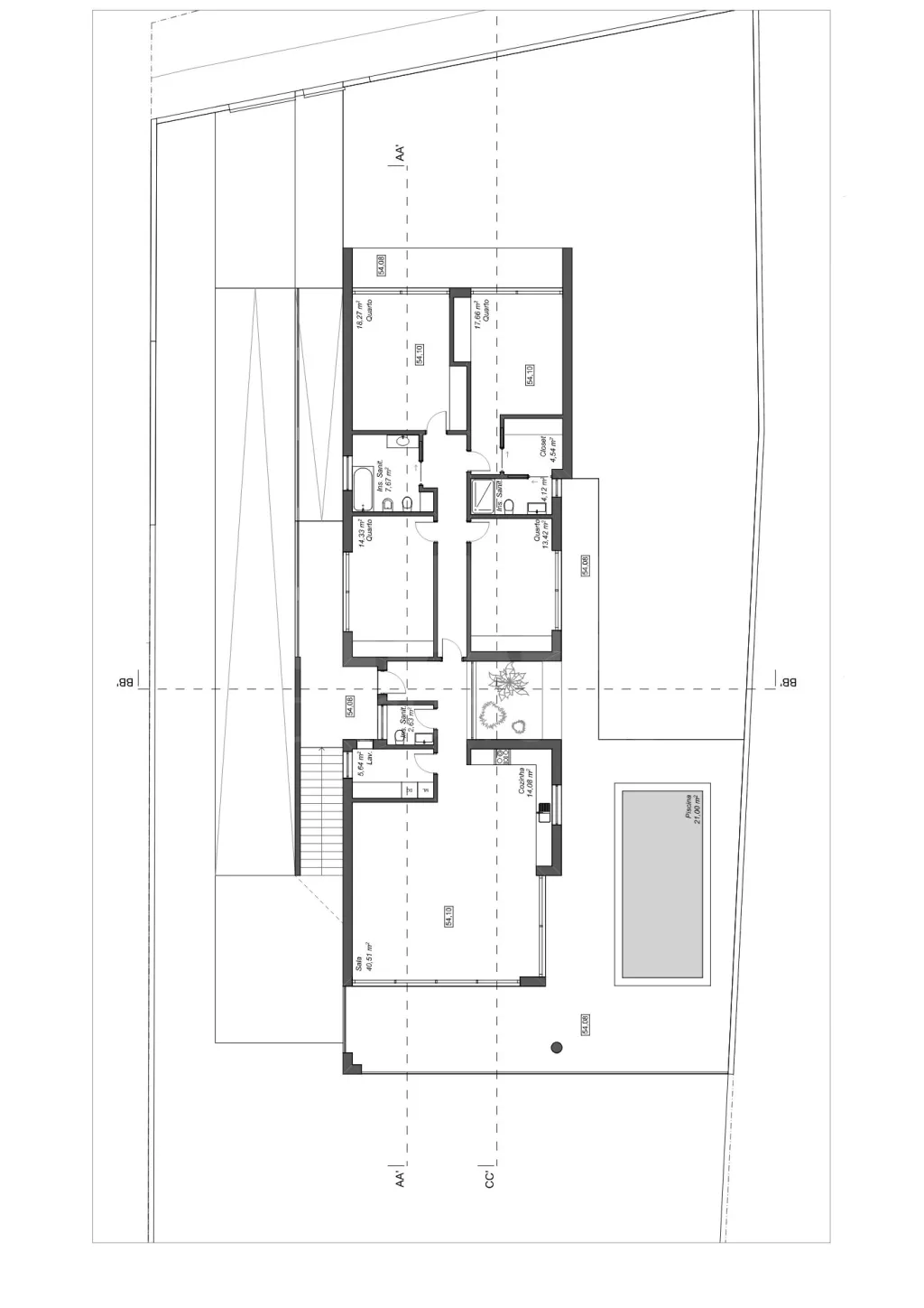Moradia T4 de Arquitetura Contemporânea com Piscina | Espaço, Conforto e Tranquilidade em Lote de 1.595m²
