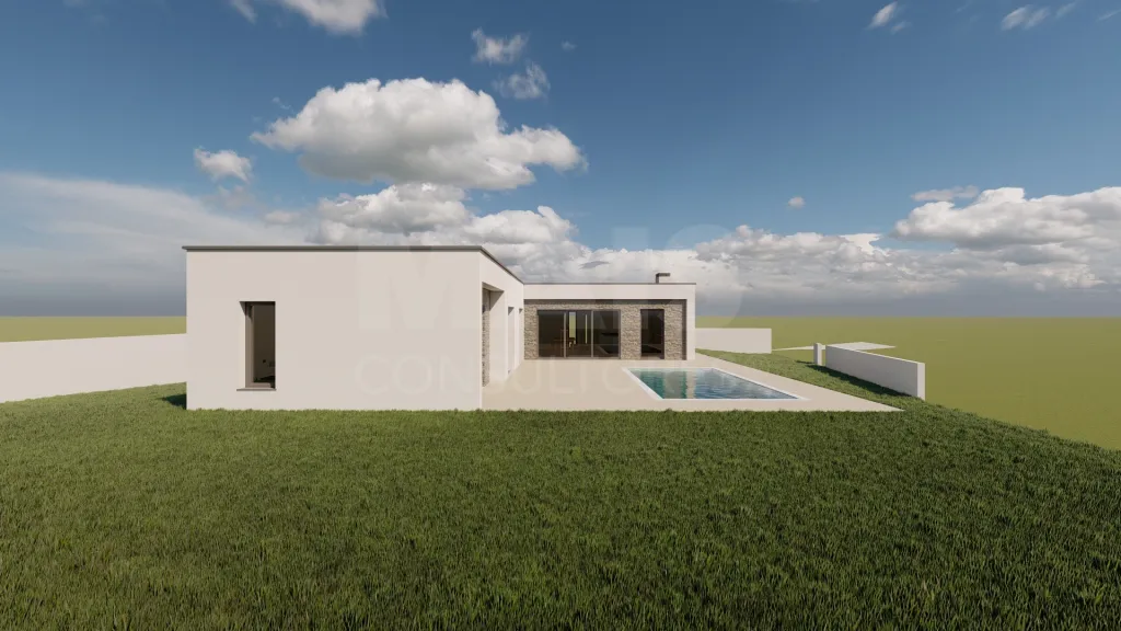 Terreno com projeto aprovado para moradia T3
