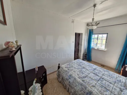 Quintinha com Moradia T2, Anexo/Armazém e Terreno de 1.247 m² em Foros de Salvaterra
