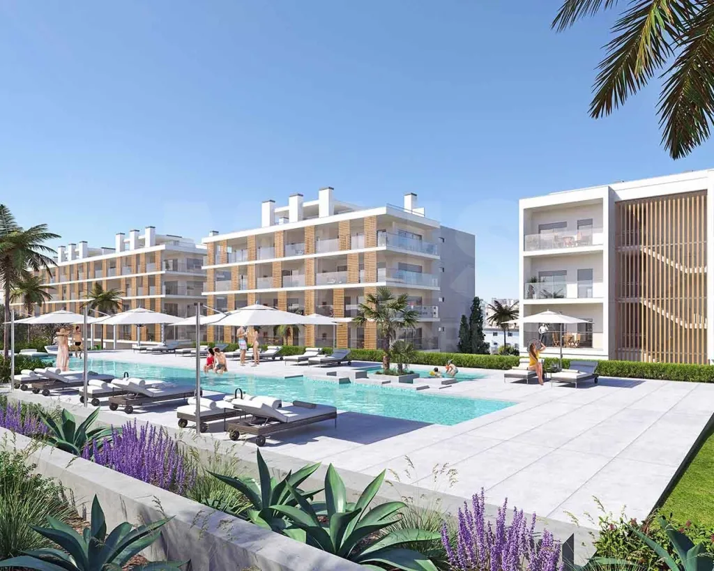 T3 novo no centro de Albufeira