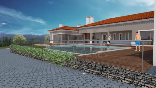 Plot with Approved Project for 3 Bedroom House with Pool - Grainho, Santarém