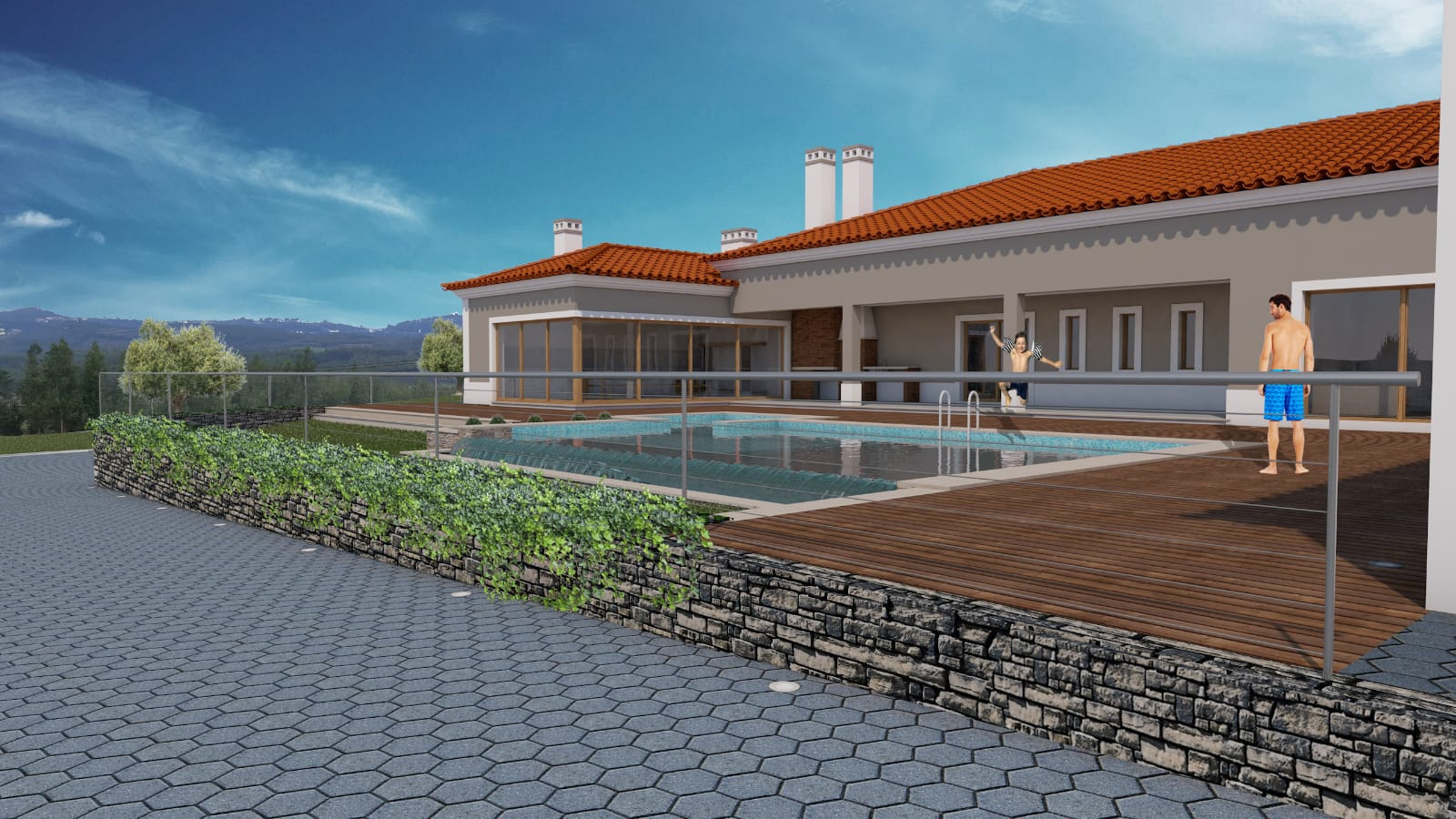 Terreno com Projeto Aprovado para Moradia T3 com Piscina – Grainho, Santarém