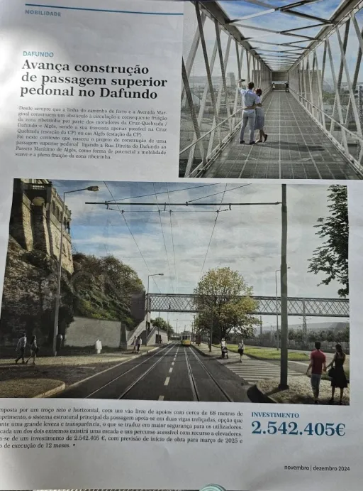 T3 Remodelado Algés na Calçada do Rio