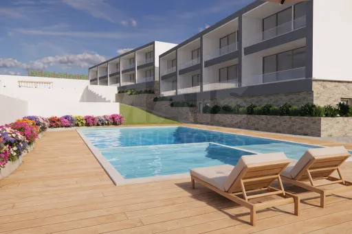 Villas Mar – Moradia V3  com piscina e vista mar  a 150 metros da Praia -Fracao A