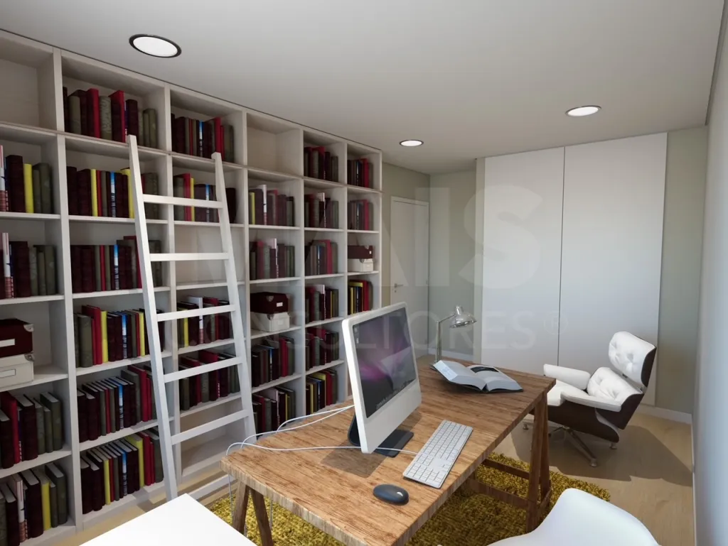 Apartamento T3+ 1 com garagem box , terraço e varanda.