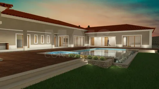 Plot with Approved Project for 3 Bedroom House with Pool - Grainho, Santarém