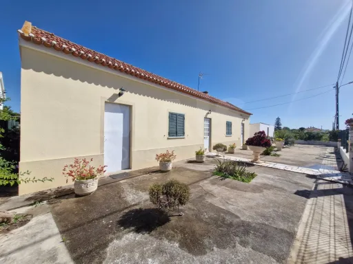 Quintinha com Moradia T2, Anexo/Armazém e Terreno de 1.247 m² em Foros de Salvaterra