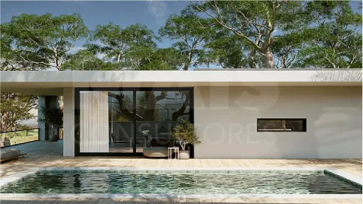 Moradia T4 de Arquitetura Contemporânea com Piscina | Espaço, Conforto e Tranquilidade em Lote de 1.595m²
