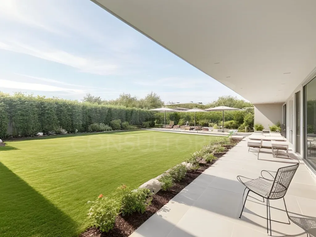 Single-story 4-bedroom house in an exclusive resort