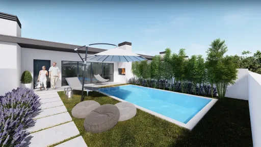 3 bedroom villa under construction with private pool