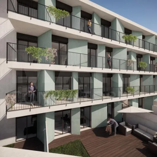 Studio with Balcony on Floor 3 - Fraction AI