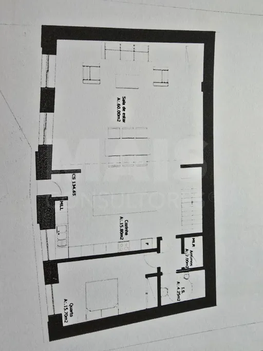 Imóvel com projeto de arquitetura para moradia T3 | Alvorninha