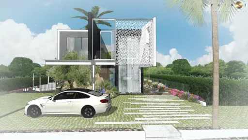 Lote de terreno urbano com 912m2 com projeto para construção de moradia unifamiliar T4 de 390m2 com piscina e vista mar.