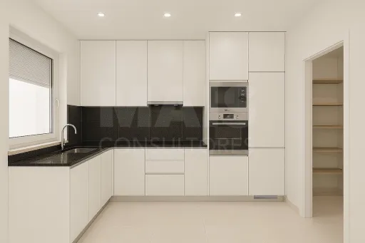 New 3 Bedroom Semi-Detached House with Garage, Garden and Balconies - Caldas da Rainha