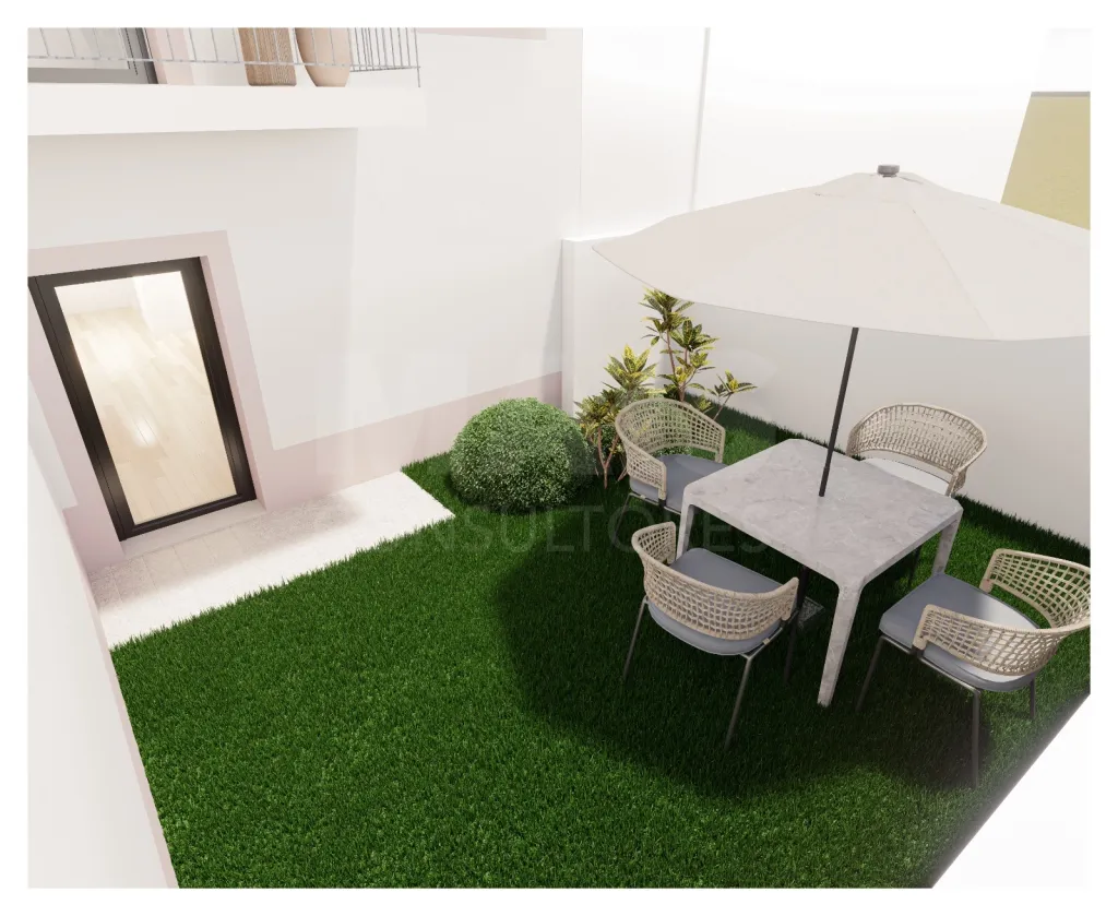 1 bedroom apartment with patio in the parish of Atouguia da Baleia