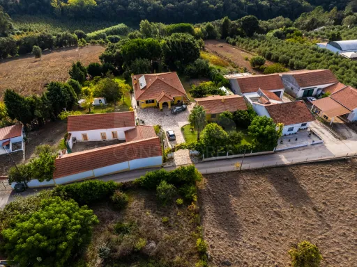 Propriedade única, a apenas 2 km de Alcobaça, com mais de 30.000 m² de terreno