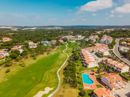 Apartamento T3 com vista mar, piscina e garagem — Praia D'El Rey Golf & Beach Resort
