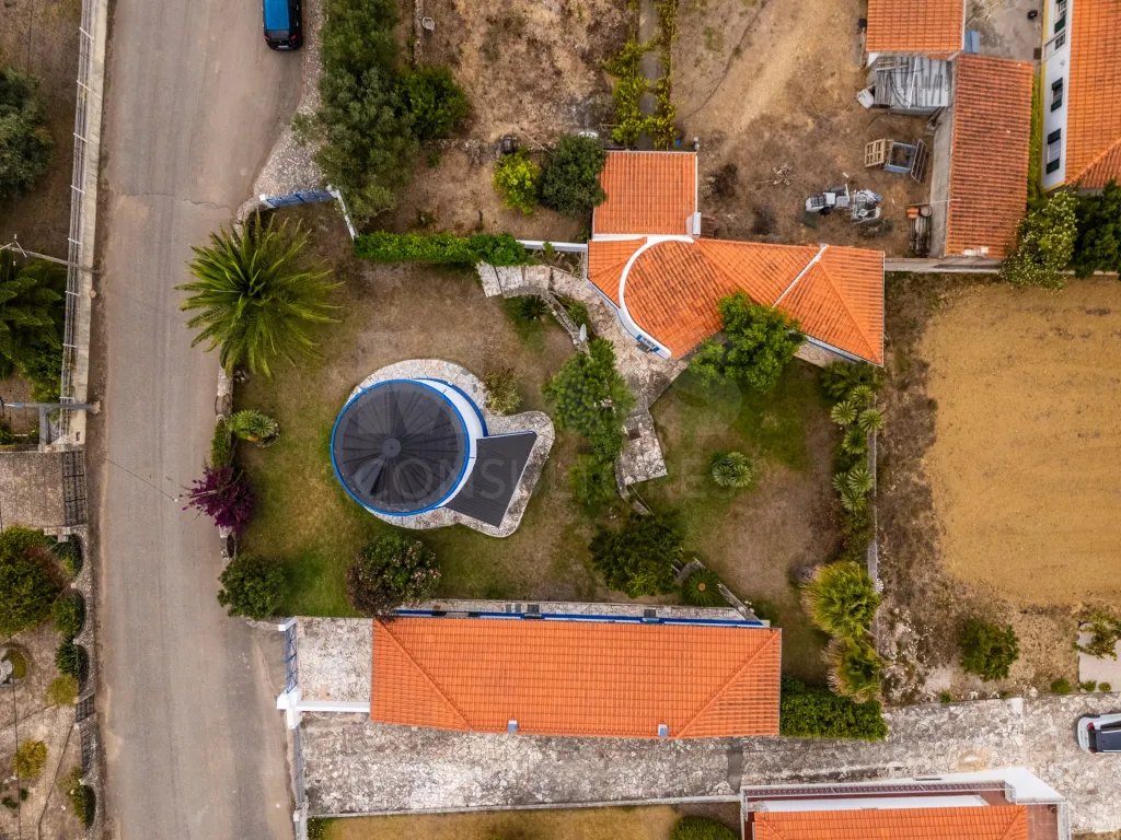 Moinho histórico de 1876 com vistas panorâmicas de 360° sobre o Atlântico, a Lagoa de Óbidos e a paisagem verde do Oeste