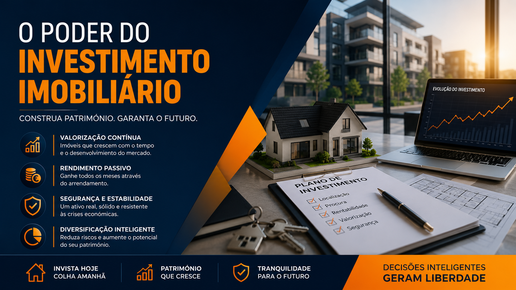 O Poder do Investimento Imobiliário: Porque Continua a Ser uma das Melhores Formas de Construir Património
