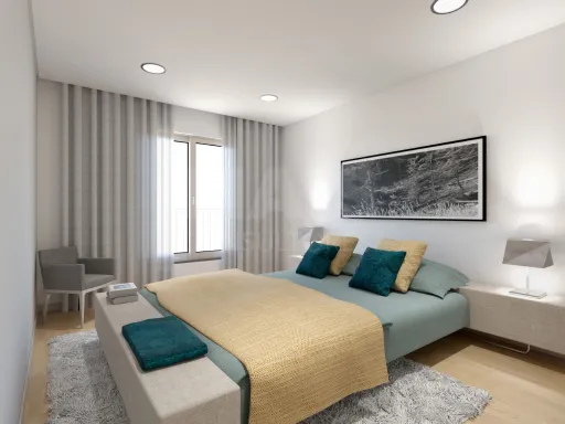Apartamento T3+1 com varanda, terraço e garagem box no Montijo.