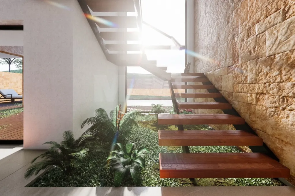 Terreno com projeto aprovado para condomínio de 5 moradias T4 com piscina em Paderne - Albufeira