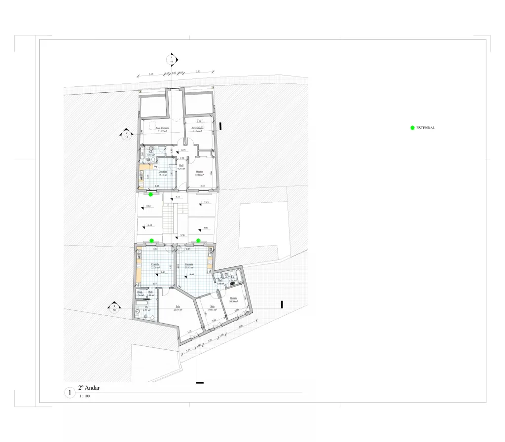 INVESTIMENTO: Prédio com projeto aprovado para 8 Apartamentos